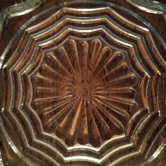 Vintage Anchor Hocking Clear Glass Relish Deviled Egg Serving Dish Platter - Picture 4 of 4